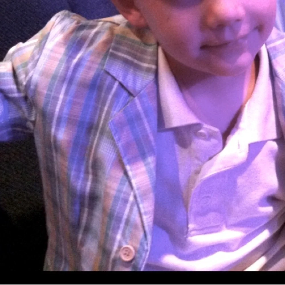 Coco Bonbons Boys Plaid Blazer